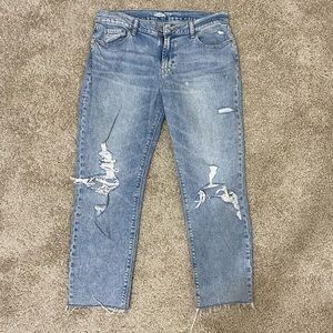 OLD NAVY Mid Rise Boyfriend Jeans